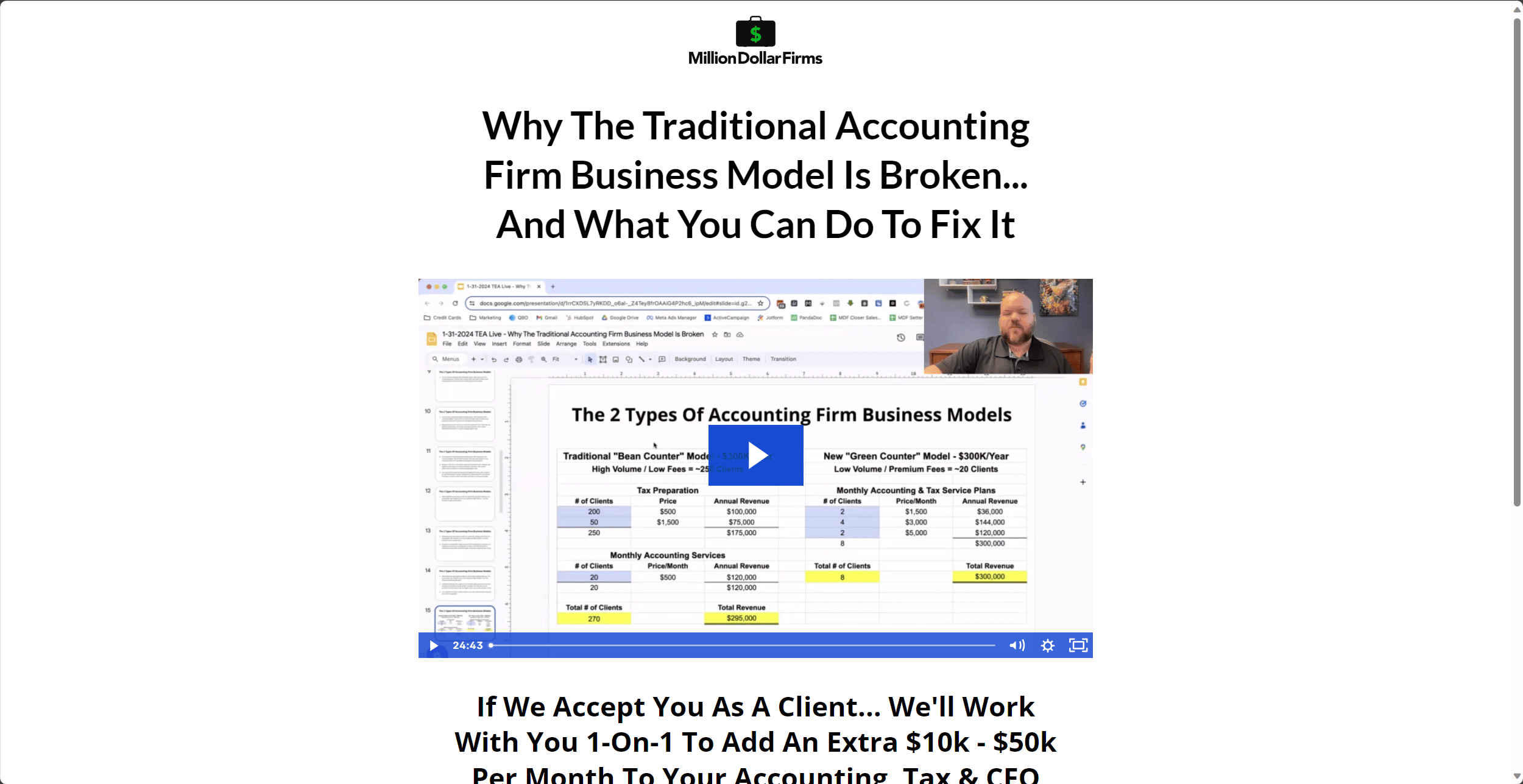 Why The Traditional Accounting Firm Business Model Is Broken... And ...